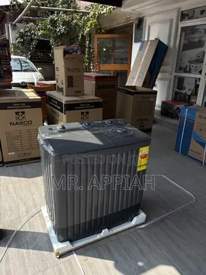 Super Quality Nasco 11kg Washing Machine (Spin Dry) - Dark Grey