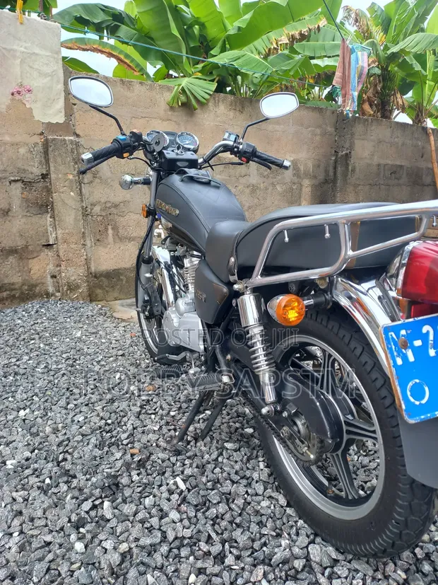 Haojue HJ125-8K 2021 Motorcycle - Black - 1