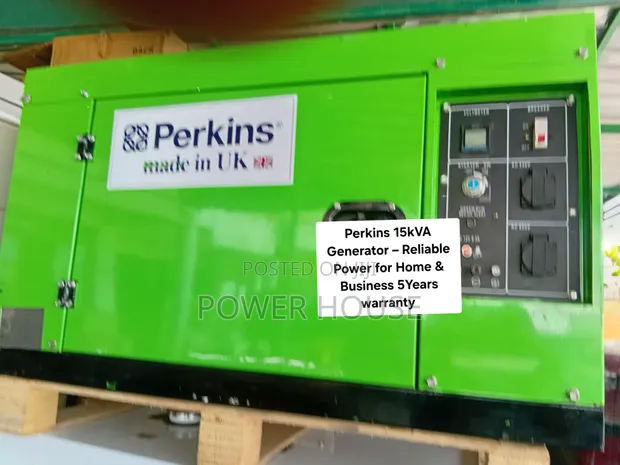 Perkins 15kVA Diesel Generator - Brand New - 1