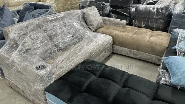 VIG Furniture L-Shaped Sofa Set - 1