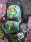 Kids School Bag with Removable Trolley - 1