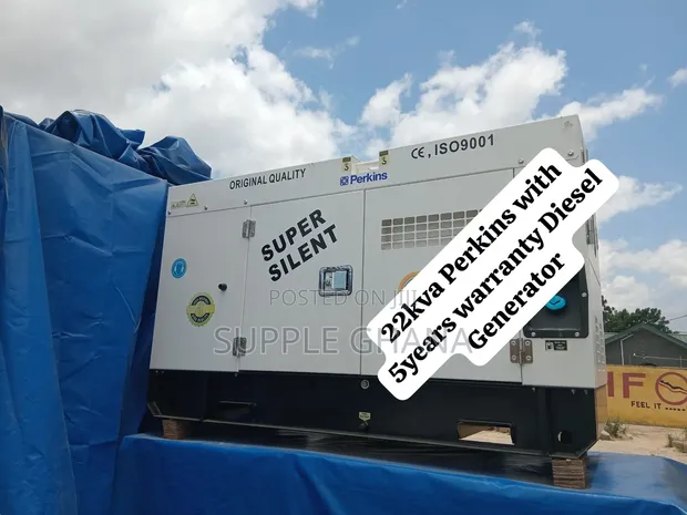 Perkins 22kVA Silent Diesel Generator - 1