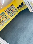 Dark Gray Industrial Floor Carpet for Schools - 1