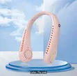 Rechargeable Neck Fan - Lavender, 8 Hours Battery - 3