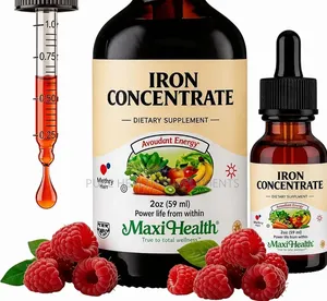 Maxi Health Iron Concentrate, Natural Berry, 60ml