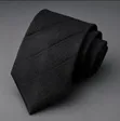 Men's Quality Neck Tie - Black - 1