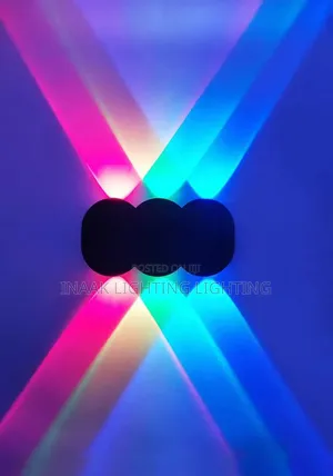 3-Head RGB Up/Down Wall Light