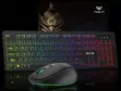 AULA Wireless Keyboard and Mouse Combo, RGB Backlit, Rechargeable - 3