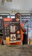 Morgan 1.5L 2-in-1 Glass Jar Blender BD-88 450W - 2