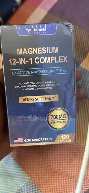 12-in-1 Magnesium Complex - 120 Capsules