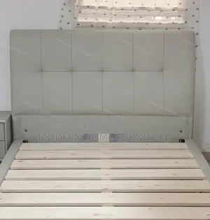 Grey PU Leather Bed | Imported | Stylish & Great Value