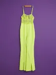 Missguided Jumpsuit - Neon Lime, UK Size 12 - 1