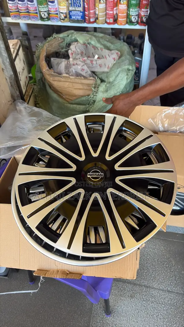 Original Nissan 17 Inch Wheel Cover - 1