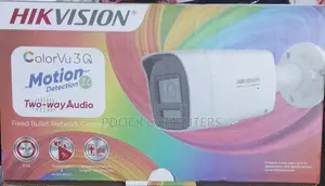 Hikvision 2MP IP ColorVu 3.0 Fixed Bullet Network Camera with Two-Way Audio