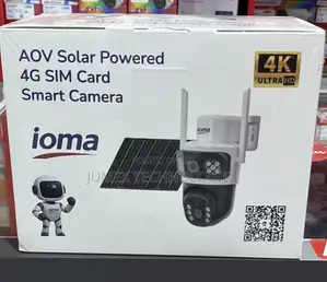AOV Solar Powered 4G SIM Smart Camera Dual-Lens