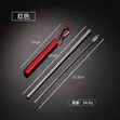 Telescopic Stainless Steel Straw with Case - 1