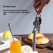 Telescopic Stainless Steel Straw with Case - 5