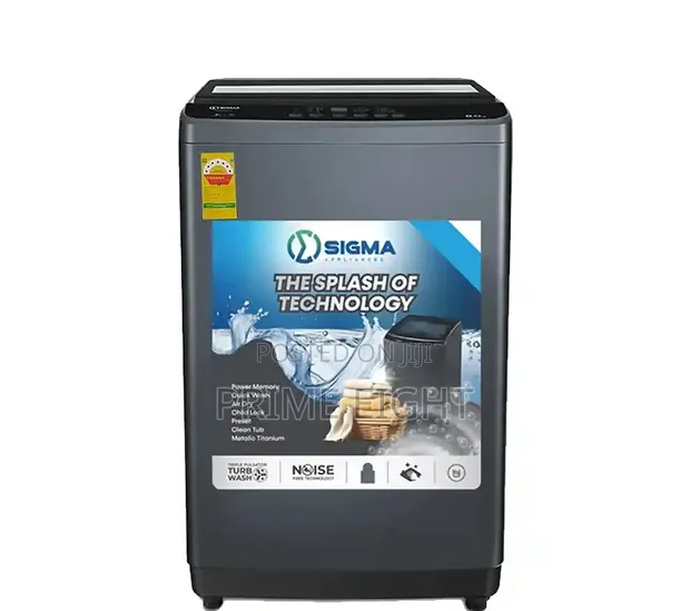 Sigma 8.5 KG Full Automatic Top Load Washing Machine - 1