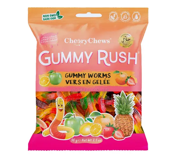 Gummy Rush Gummy Worms - 1