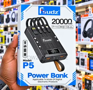 Fsudz P5 20,000mAh Fast-Charging Power Bank