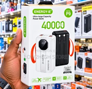 Energy-B P9 40,000mAh 22.5W Fast-Charging Power Bank