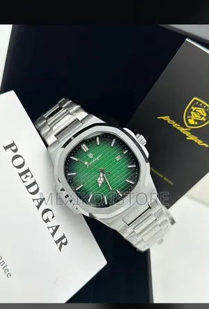 Poedagar Men's Luxury Stainless Steel Watch