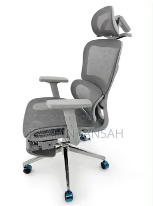 Grey Ergonomic Boss Office Chair