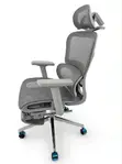 Grey Ergonomic Boss Office Chair - 1