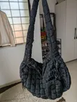Quality Puffer Crossbody Bag with Purse - 2
