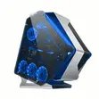 Unicom COOLMAN Dual Tempered Mirror Glass Gaming Case - 1
