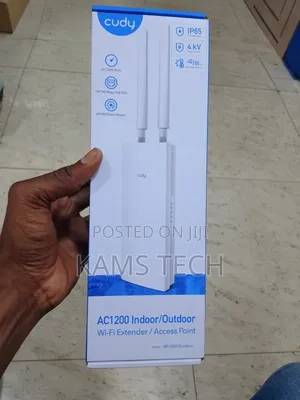 Cudy RE1200 Indoor/Outdoor Wi-Fi Extender/Access Point