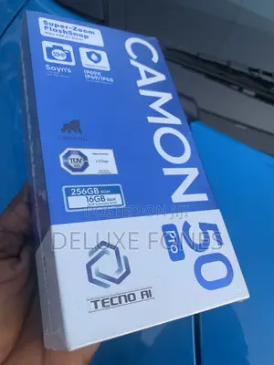 New Tecno Camon 50 Pro 256GB Black