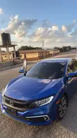 Honda Civic Touring Sedan 2019 Blue - 3