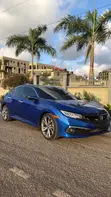 Honda Civic Touring Sedan 2019 Blue - 4