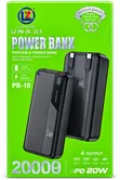 Liza Star LZ-PB-18 20,000mAh 22.5W Fast-Charging Power Bank - 2