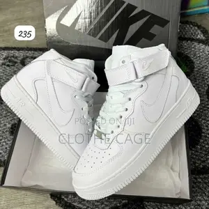 Nike Air Force 1 Mid White Sneakers