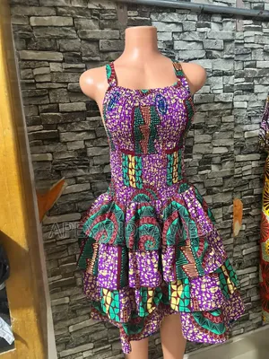 African Ankara Dresses - AKT Clothing