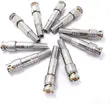 10 Pack BNC Male Connector for RG-59 Coaxial Cable - 3
