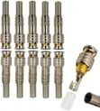 10 Pack BNC Male Connector for RG-59 Coaxial Cable - 4