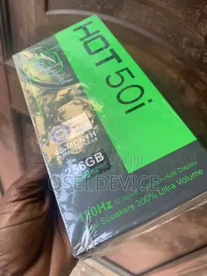 New Infinix Hot 50i 256GB Black