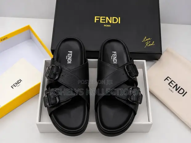 Men's Quality Leather Slippers - 1