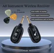 Wireless Guitar Pickup System Transmitter & Receiver - 4