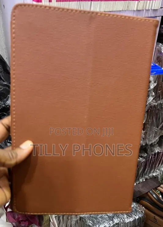 Samsung Galaxy Tab A11/A11+/A9+ Leather Cover - Brown - 1