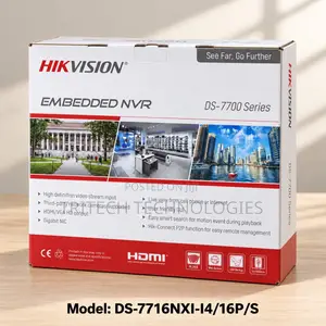Hikvision DS-7716NXI-I4/16P/S 16-Ch 4K NVR with 16 PoE Ports