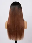 22" Straight Human Hair Wig - 200% Density HD Lace - 3