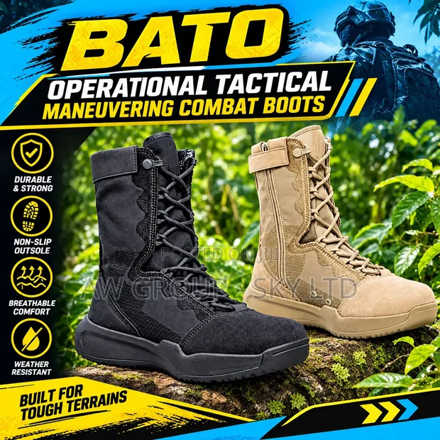 Bato Tactical Combat Boots - Brand New - 1