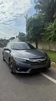 Honda Civic Touring Sedan 2018 Gray - 2