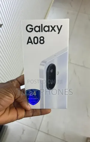New Samsung Galaxy A08 64GB Black