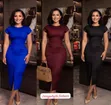 Classy Corporate Dress - Blue, Size L/XXL - 1