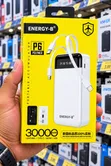 Energy-B P6 30,000mAh Power Bank with Built-in Cables - 1